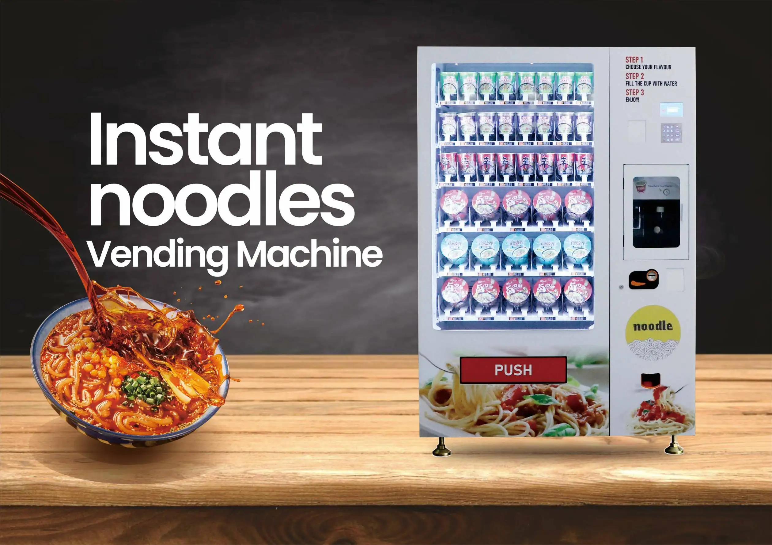 Cup Noodle Vending Machine